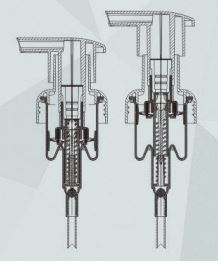 Drawing of foam pump